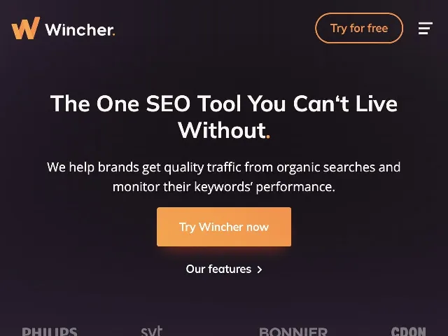 Wincher Screenshot