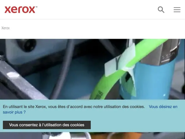 Xerox DocuColor 5000 Screenshot