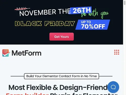 Black Friday MetForm 